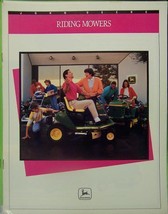 1990 John Deere GX70, GX75, SRX75, SRX95 Riding Mowers Brochure - $5.00