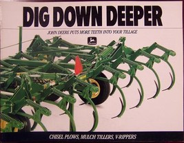 1988 John Deere Chisel Plows, Mulch Tillers, V-Rippers Brochure - £3.99 GBP