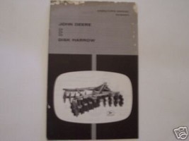 John Deere Model E Disk Harrow Operator&#39;s Manual - £3.99 GBP