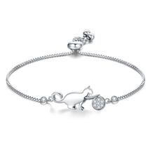 Little cat adjustable bracelet - $22.00