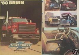 1980 Chevrolet Bruin Trucks Brochure - $10.00