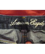 Fashion Design Pocket Rare Size 2 Long American Eagle Stretch Skinny Blu... - €13,59 EUR