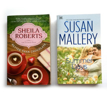Harlequin Romance Lot Of 2 Novels By Sheila Roberts And Susan Mallery Books Mira - £10.12 GBP