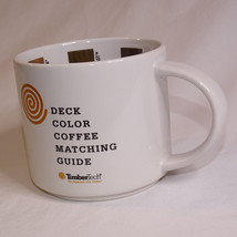White Coffee Mug Showing Deck Colors 7 Paint Stain Match 14 oz Tea Cup C... - €8,31 EUR