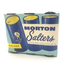Vintage 1950s Morton Salters 3 Ready Filled Shakers in Original Box - Rare  - £31.74 GBP