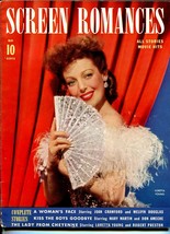 Screen Romances 5/1941-Loretta Young-Judy Garland-Hedy Lamarr-VG/FN - £53.39 GBP