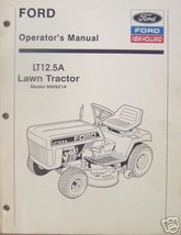 Ford LT12.5A Lawn Tractor Operator&#39;s Manual - $10.00