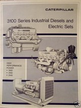 Caterpillar 3145, 3150, 3160 Industrial Engine & Electric Sets Brochure - $10.00