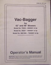 Ford LS-Series Lawn Tractors - Vacuum Bagger Manual - $5.00