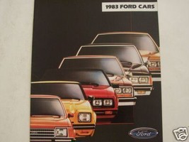 1983 Ford Cars Full Line Brochure - Crown Victoria, Mustang, Escort and ... - $5.00