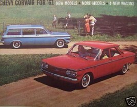 1961 Chevrolet Corvair Brochure - Original - $10.00