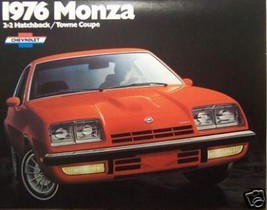 1976 Chevrolet Monza Original Color Brochure - £3.99 GBP