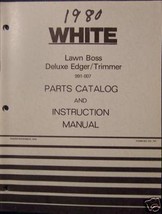 White Yard Boss Lawn Boss Edger Operator&#39;s Manual - 1979 - $10.00