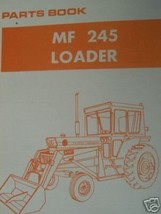 Massey Ferguson MF245 Loader Parts Manual - 1975 - £7.97 GBP