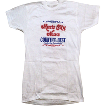 Music City News Buck Owens Large T Shirt Nashville Tennessee Single Stit... - $96.75