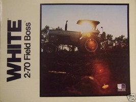 White 2-70 Field Boss Tractor Brochure - $10.00
