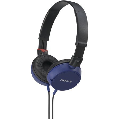 Sony MDR-ZX100 Stereo Headphones (Blue)  - $26.99