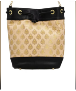  Silk Brocade Designer Cross Body Bag - $180.36 CAD