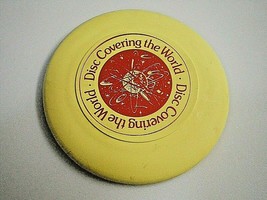 Dynamic Discs Disc Covering The World [Yellow Cosmic Logo] Mini 3-7/8&quot; Vtg Promo - £11.21 GBP