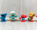 Hasbro Sesame Street chunky figures lot Cookie Monster Rosita Abby Cadab... - $29.69