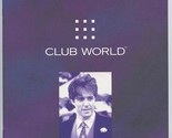 British Airways Club World In Flight Entertainment Guide 1990&#39;s - $22.76