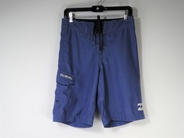 Billabong Pipe Masters Long blue board shorts, pocket Men size 29, Small... - £17.12 GBP