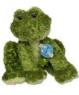 First &amp; Main Froggle Woggle the Frog 11” Sitting  Plush Rattles with Key... - £23.35 GBP