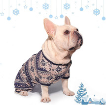 TONY HOBY  Dog Sweater Winter Dog Knitted Sweater Cold Winter Dog XL - £7.40 GBP