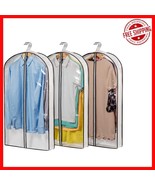 Large Capacity Clear Clothing Bags with Dust-Resistant Zipper Closure - ... - $538.03 MXN