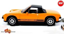 Rare Key Chain Orange Vw Volkswagen Porsche 914/4~6 Targa Gt Custom Ltd Edition - $48.98