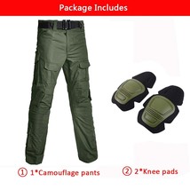 HAN WILD Men t  Pant Combat Pants with Pads   Trousers Multicam Cargo Pants Pain - £96.84 GBP