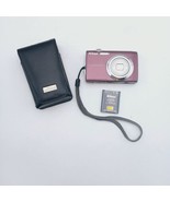 Nikon Coolpix S3000 Digital Camera 12MP Plum Purple Case &amp; Battery Lens ... - $30.84