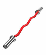 LOEFT EZ Curl Bar 47&quot; Ceramics Finish Olympic Barbell 4 ft, 500 lbs Capa... - €258,77 EUR