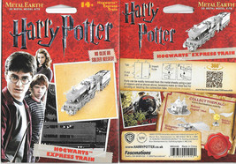 Harry Potter Movies Hogwarts Express Train Metal Earth Steel Model Kit MMS440 - £13.77 GBP
