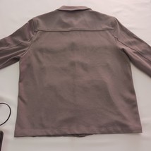 Truth By Banana Republic RN#83178 Men's L Gray Cotton Blend Jacket Shirt Pockets image 14