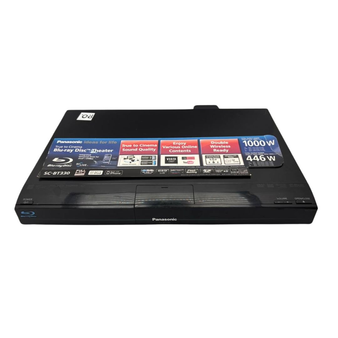 Panasonic SC-BT330 Blu-Ray DVD CD Player Only 1000W Multiple Format HDMI... - £45.16 GBP