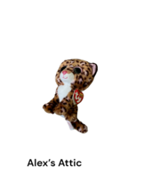 TY Beanie Boos PATCHES 6&quot; Leopard Spotted Cat Kitten Plush Animal Toy 20... - $12.87