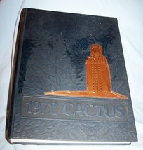 Unsigned 1971-72 Cactus Yearbook-University of Texas-Austin, TX - $34.24 CAD