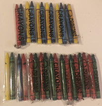 Kids Meal &amp; Prize Crayons Lot Of 15 Various Packs Of 2 Crayons Per Pack T7 - $14.84