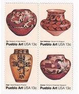 &quot;Pueblo Indian Art&quot; 13 CENT 1977 MNH BLOCK OF 16 - €15,28 EUR