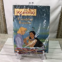 Vtg Disney Pocahontas Friendship Bracelets Book And Thread Craft Set - £6.87 GBP