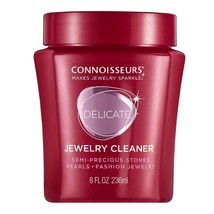 DELICATE JEWELRY CLEANER w dip tray semi precious stone pearl CONNOISSEU... - $33.22