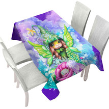 Cute Kids Art Flowery Little Pixie Tablecloth - $51.95 CAD+