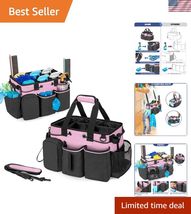 Large Professional Cleaning Caddy with Detachable Divider, Supply Organi... - $75.12