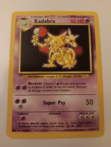 Pokemon 1999 Base Set Kadabra 32 / 102 NM Single Trading Card - $9.99