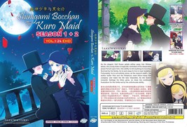 Anime Dvd~English Dubbed~Shinigami Bocchan To Kuro Maid Season 1+2(1-24End)+GIFT - £20.03 GBP