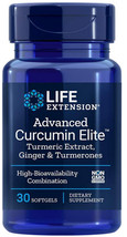 Advanced Curcumin Elite Turmeric Extract 500mg 60Softgel Life Extension - £31.26 GBP