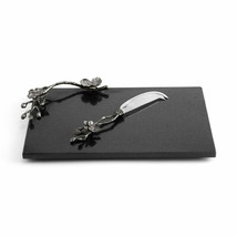 Michael Aram Black Orchid Large Stainless Steel Granite Cheese Board Sm - 110839 - £126.59 GBP