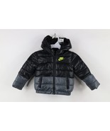 Nike Baby Size 24M Spell Out Just Do It Swoosh Winter Hooded Puffer Jacket - $61.03 CAD