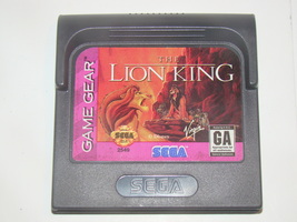 SEGA GAME GEAR - THE LION KING (Game Only) - $12.00